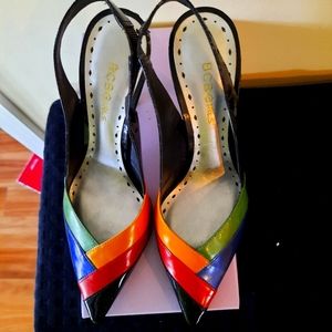 BCB Girls 2 1/2 ins multi color size 6 1/2